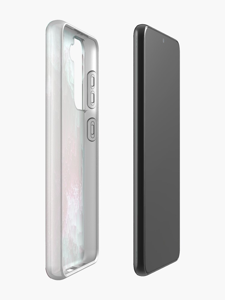 Alternate view of Amoeba - Abstract Glitchy Pixel Art Case & Skin for Samsung Galaxy