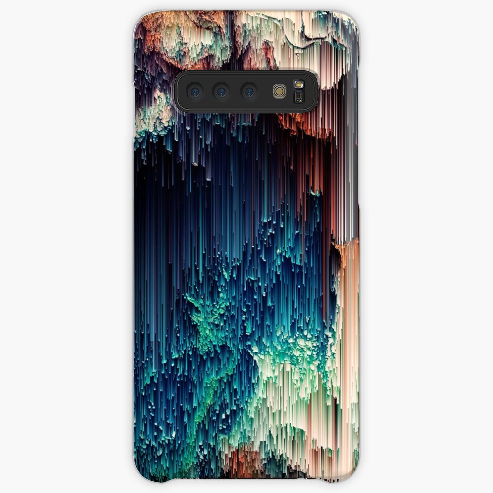 Cave of Wonders - Abstract Glitchy Pixel Art Case & Skin for Samsung Galaxy