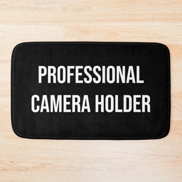 Item preview, Professional Camera Holder | Typography designed and sold by rsty11.