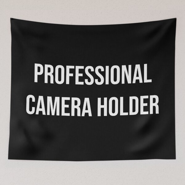 Item preview, Professional Camera Holder | Typography designed and sold by rsty11.