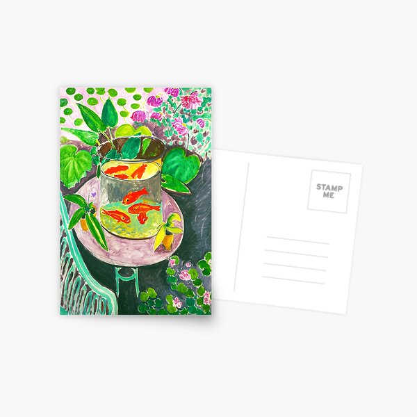 Matisse - Poisson rouge Carte postale