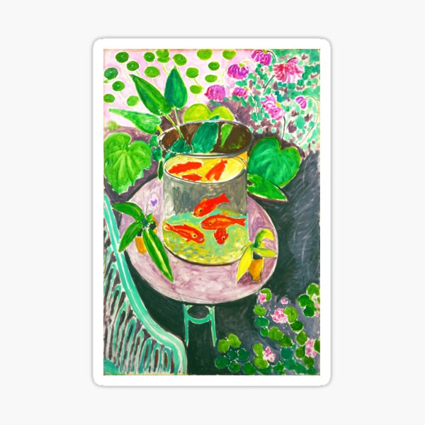 Matisse - Goldfish Sticker