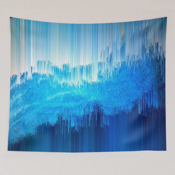 Item preview, Rhythmic - Abstract Pixel Art designed and sold by Jennifer Walsh Design.