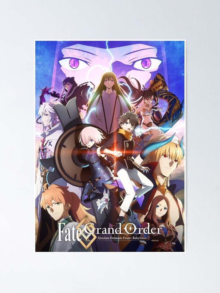 Fate/Grand Order Babylonia TV anime x Lawson collab illustration :  r/fatestaynight