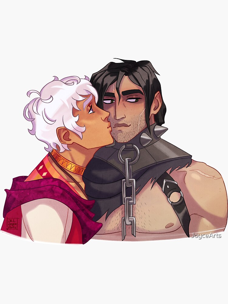 The Arcana Asra And Muriel Sticker For Sale By Joycearts Redbubble