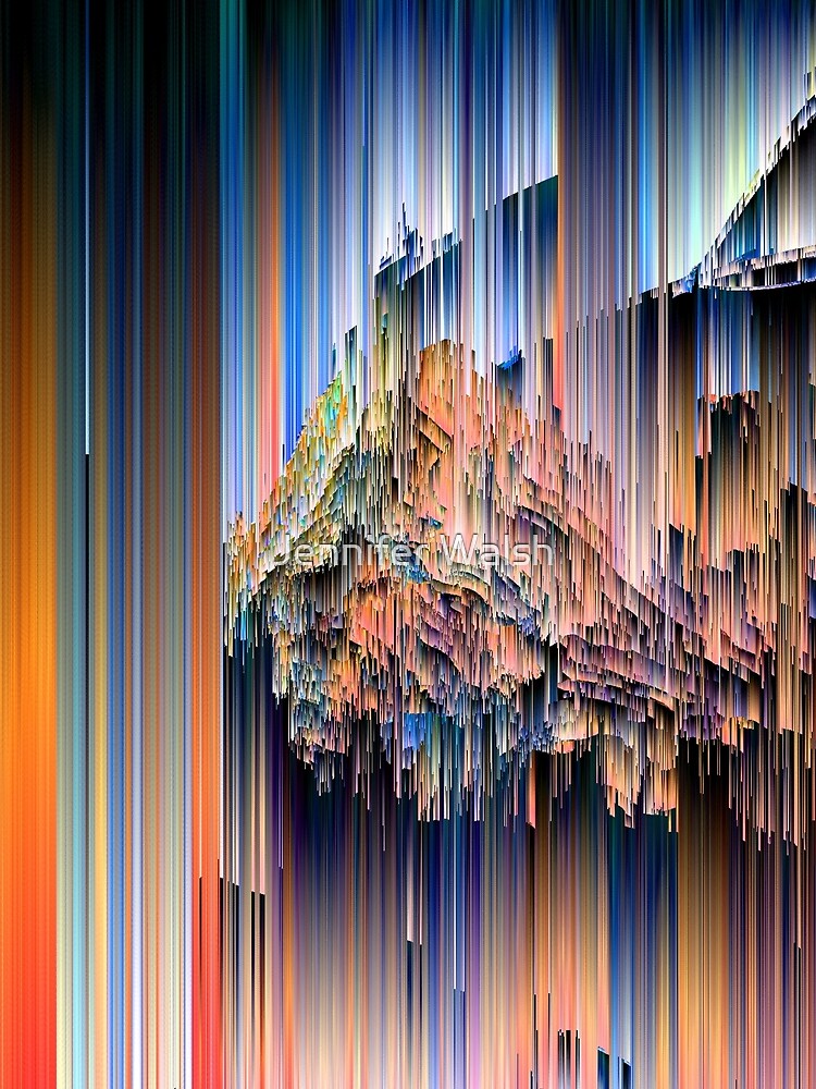 Weird Glitches - Abstract Pixel Art by InsertTitleHere