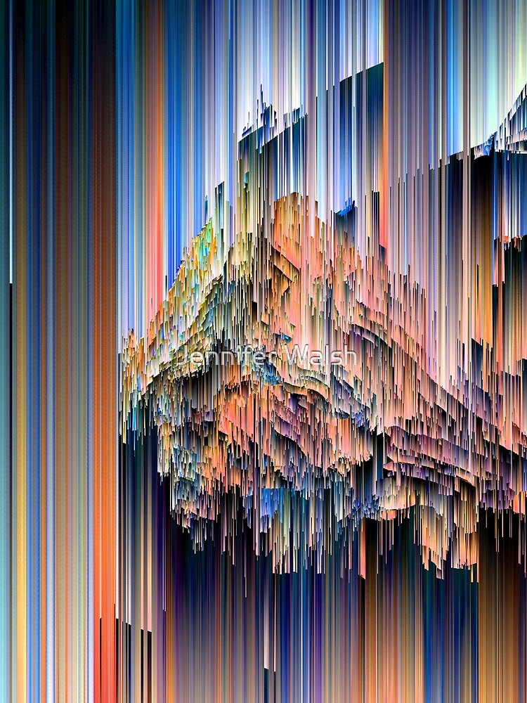 Weird Glitches - Abstract Pixel Art by InsertTitleHere