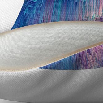 Alternate view of Fairy Glitches - Abstract Pixel Art Throw Pillow