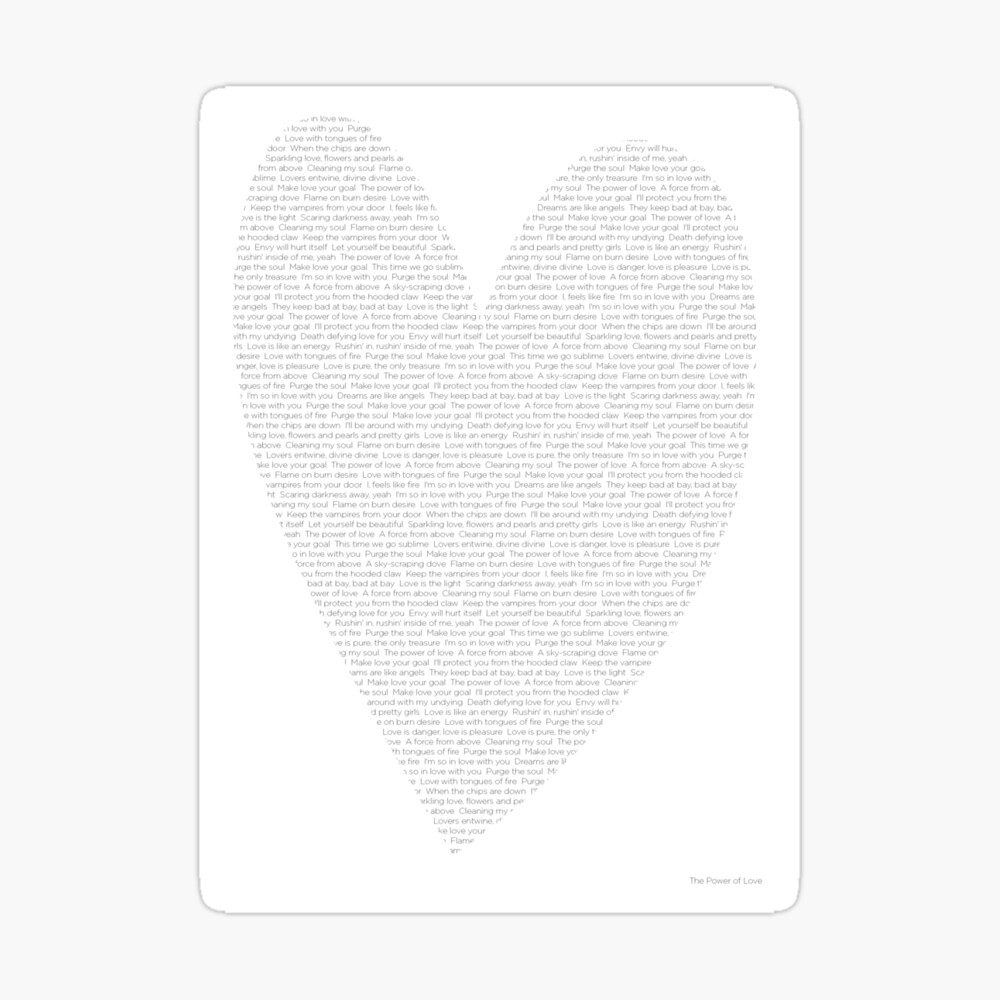 Mother S Day Gift Frankie Goes To Hollywood The Power Of Love Greeting Card By Mrsvjones Redbubble