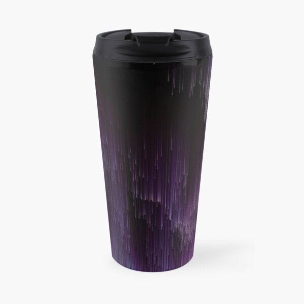 Darkness Glitches Out Travel Mug