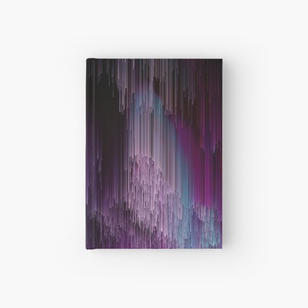 Darkness Glitches Out Hardcover Journal