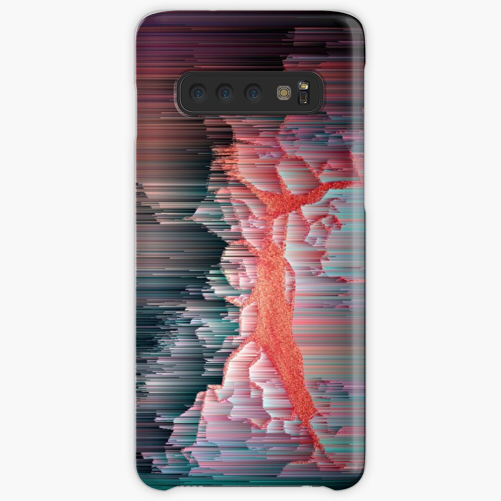 Glitched Out - Abstract Pixel Art Case & Skin for Samsung Galaxy