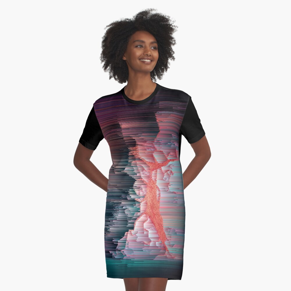 Item preview, Graphic T-Shirt Dress designed and sold by InsertTitleHere.