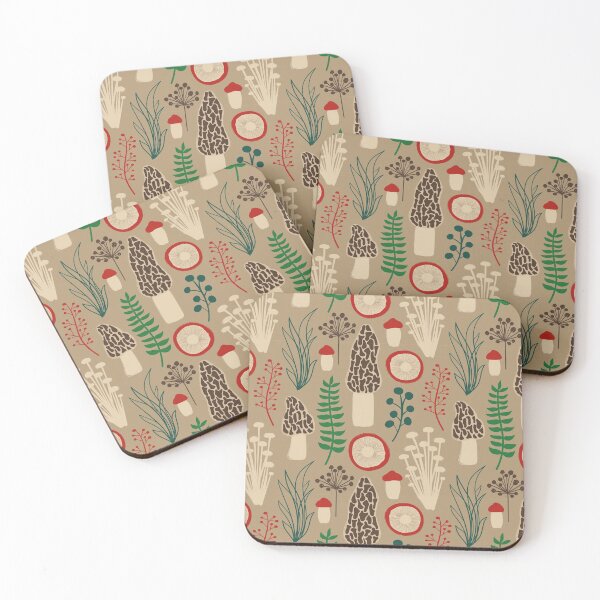 Item preview, Brown Mushroom Medley designed and sold by ECLECTICimprint.