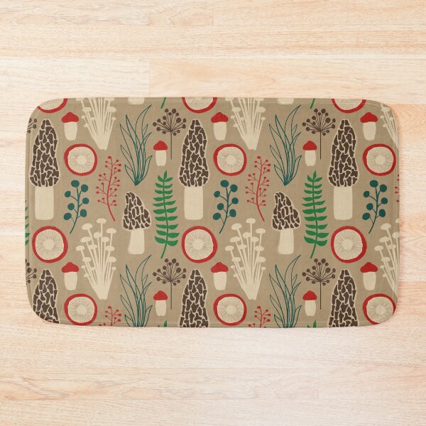 Item preview, Brown Mushroom Medley designed and sold by ECLECTICimprint.
