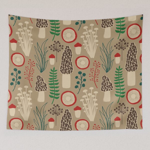 Item preview, Mezcla de hongos marrones designed and sold by ECLECTICimprint.