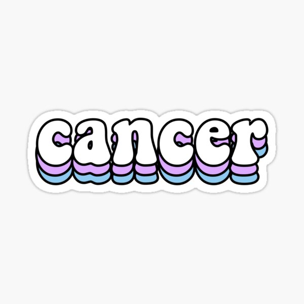 Cancer Zodiac Sign Sticker