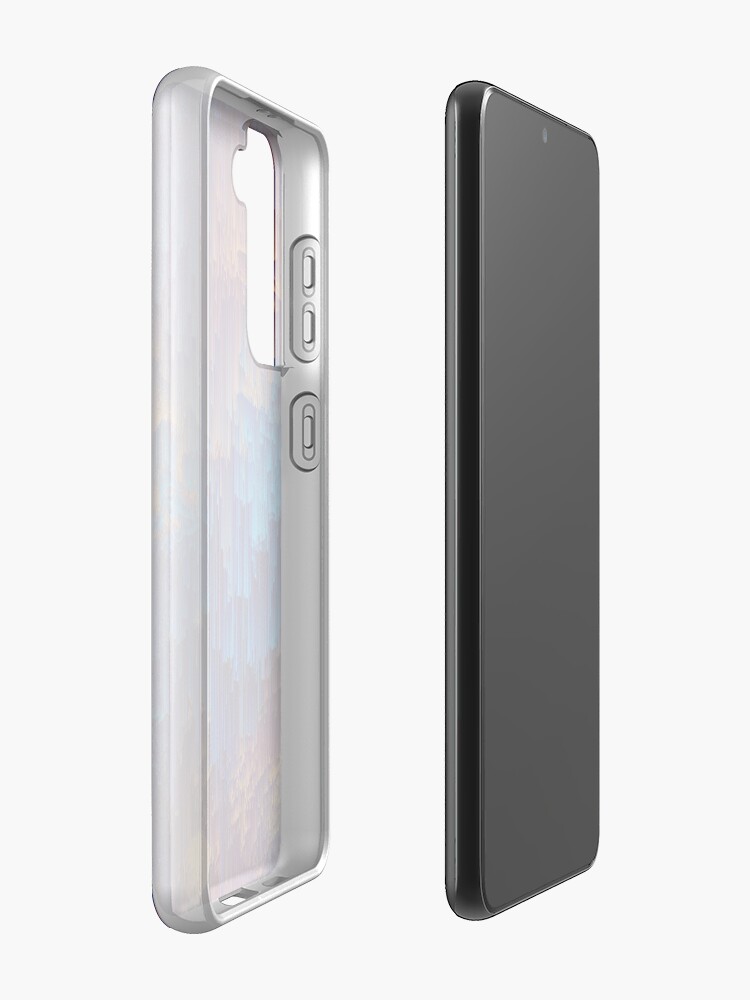 Alternate view of Shower of Gold - Pixel Art Samsung Galaxy Phone Case
