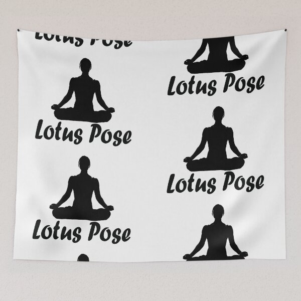 Item preview, Yoga Pose Lotus designed and sold by SadSacDesigns.