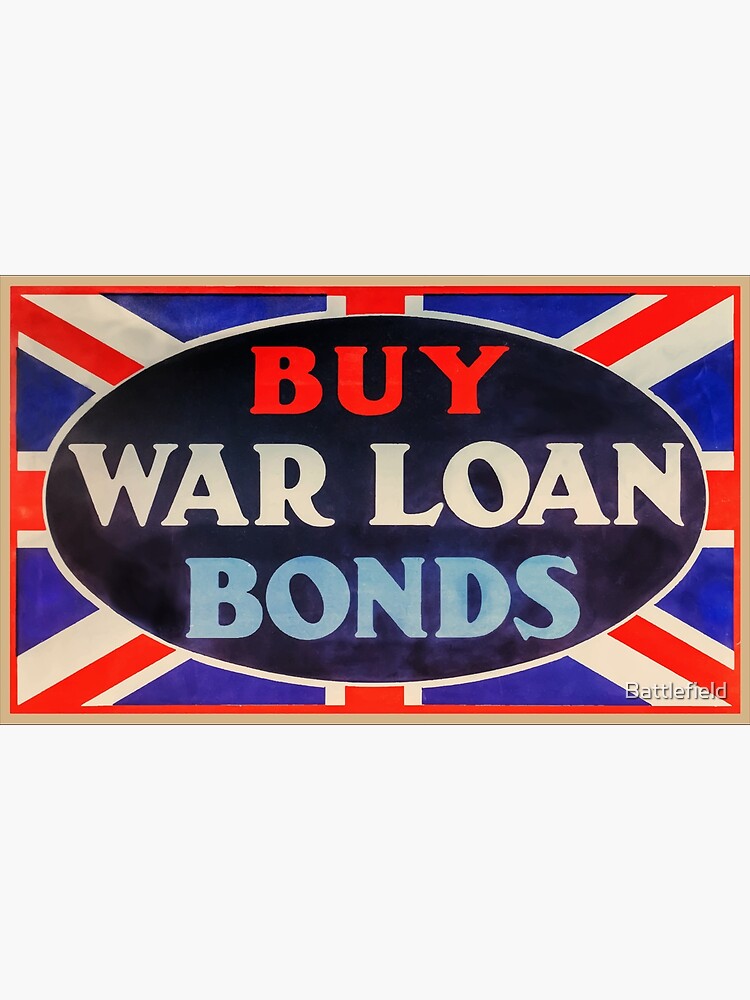 Buy War Loan Bonds British Vintage Ww2 Retro Poster T Propaganda Art Photographic Print For 3071