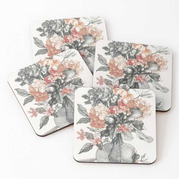 Item preview, Flowers in a Vase Vintage Still Life Art  designed and sold by knightsydesign.
