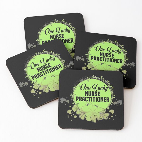 Item preview, Funny St. Patrick's Day Gift - Shamrock Gifts - One Lucky Nurse Practitioner designed and sold by kntranhoang.