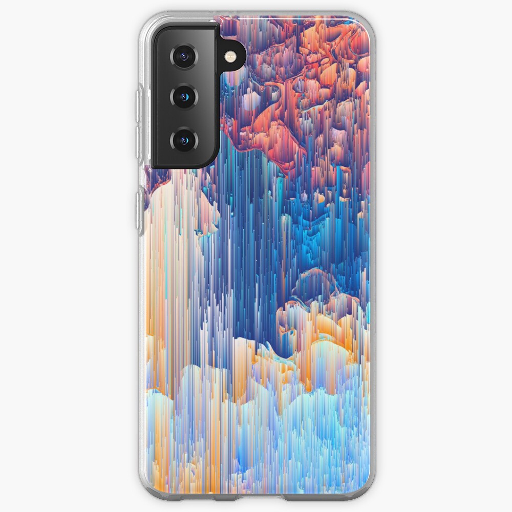Glitches in the Clouds Case & Skin for Samsung Galaxy
