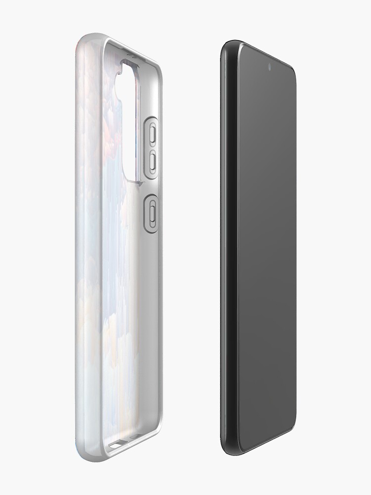 Alternate view of Glitches in the Clouds Case & Skin for Samsung Galaxy
