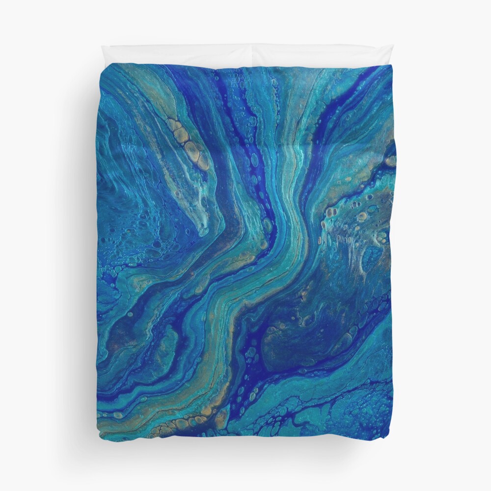 Agate - An Abstract Duvet Cover