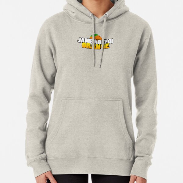 Jambareeqi Orange Pullover Hoodie