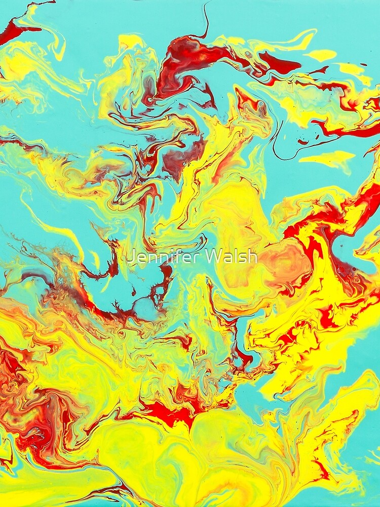 Splashing Down - An Abstract Piece by InsertTitleHere