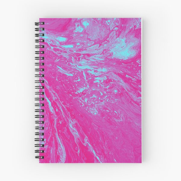 Item preview, Flood of Pink & Turquoise - An Abstract Piece designed and sold by Jennifer Walsh Design.
