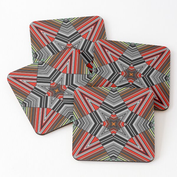 Item preview, abstract star, geometric, simple, striped, stripes, ornament, star designed and sold by fuzzyfox.