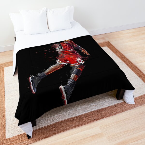 Ilustraciones de Michael Jordan Colcha