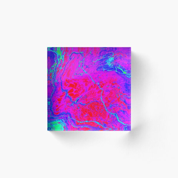 Radar Love - Abstract Acrylic Block