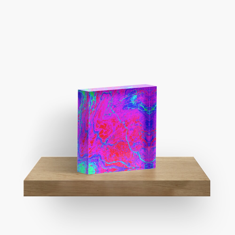 Radar Love - Abstract Acrylic Block