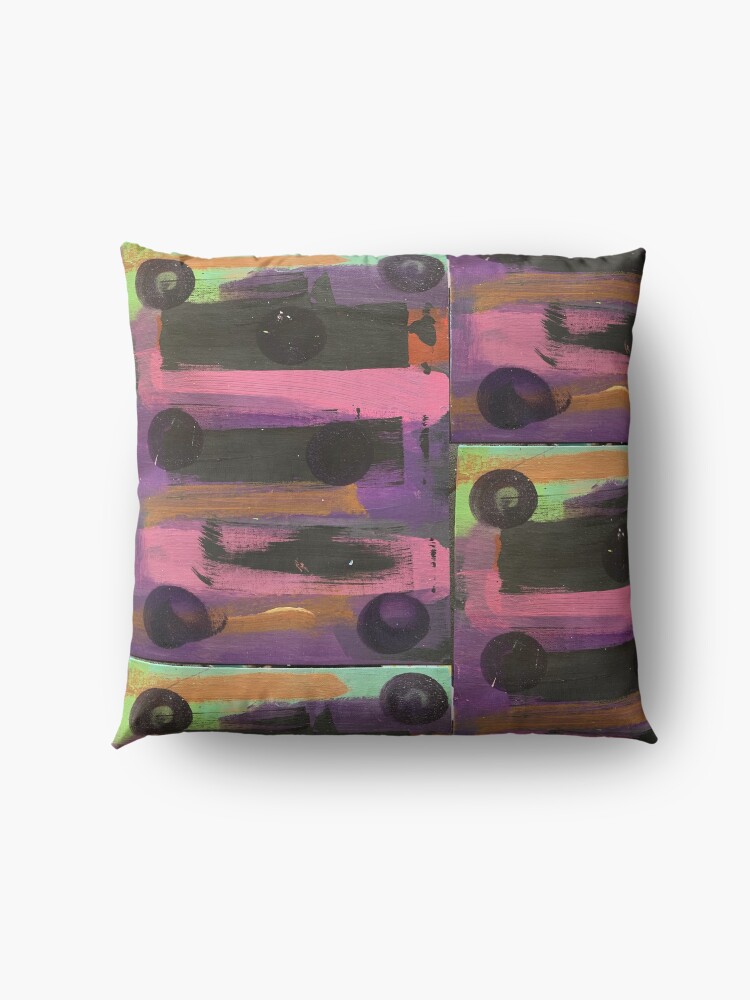 Alternate view of Indigo Ladybug Floor Pillow