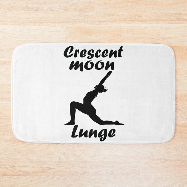 Item preview, Yoga Pose Crescent Moon Lunge designed and sold by SadSacDesigns.
