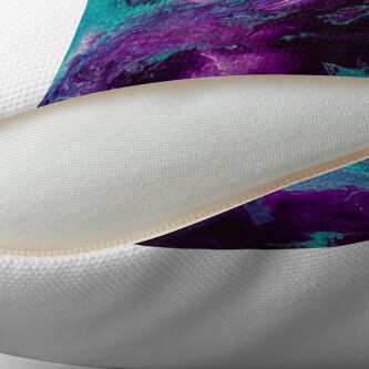 Alternate view of Nebulous Cropped Floor Pillow