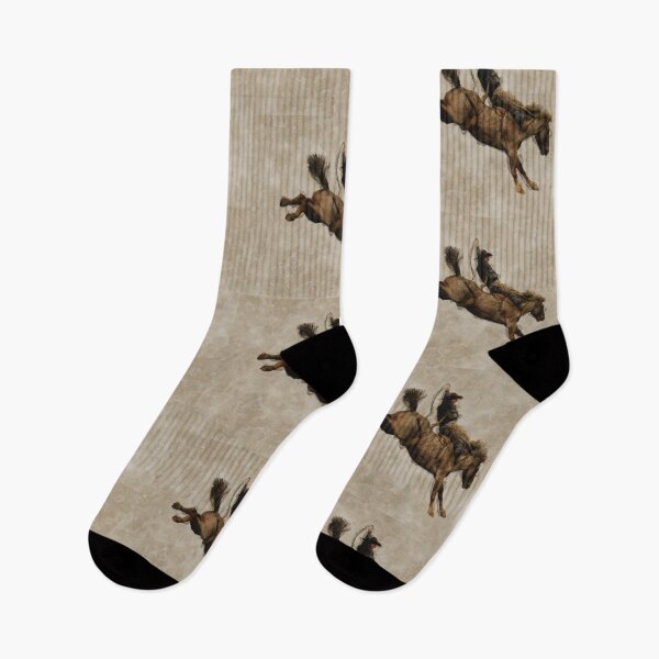 Item preview, Bucking Bronco Rodeo Cowboy designed and sold by NaturePrints.