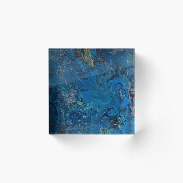 Azure Acrylic Block