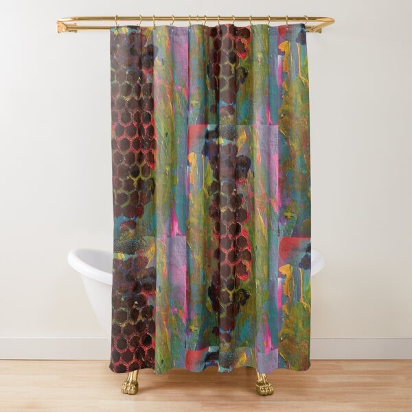 One Step Forward, Two Steps Back Shower Curtain