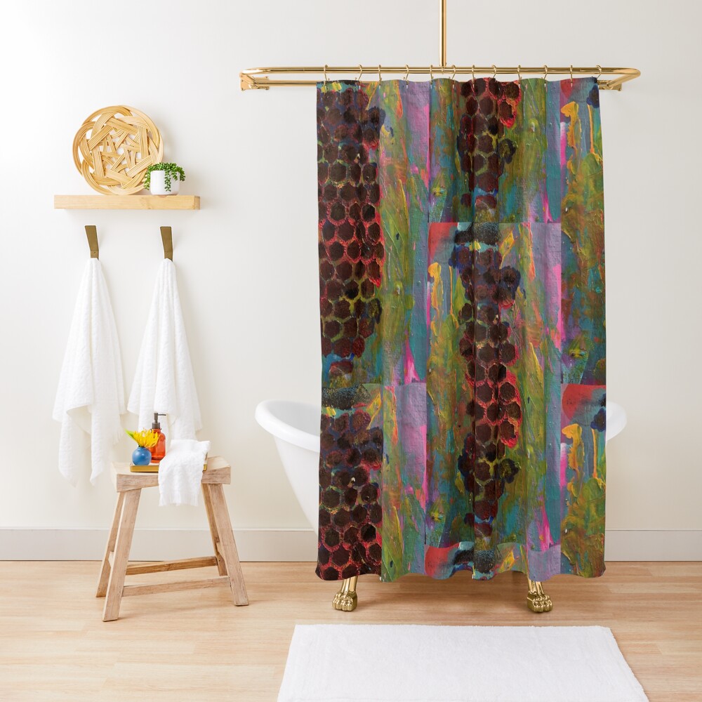 One Step Forward, Two Steps Back Shower Curtain