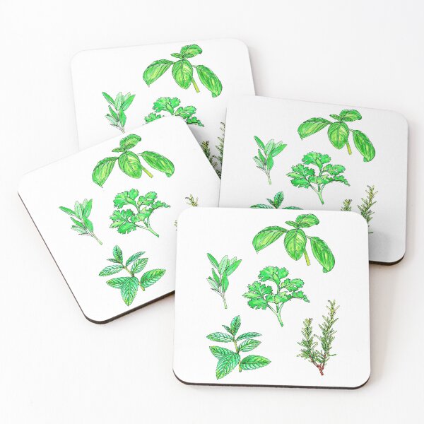Item preview, Watercolour Herbs designed and sold by ccorinnef.