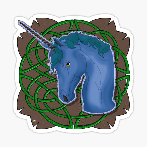Unicorn Gaze Sticker