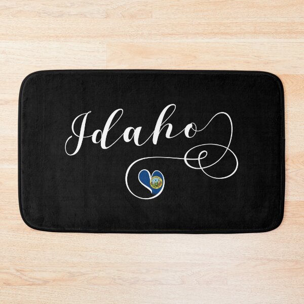 Item preview, Idaho State Flag Heart, I Love Idaho designed and sold by Celticana.
