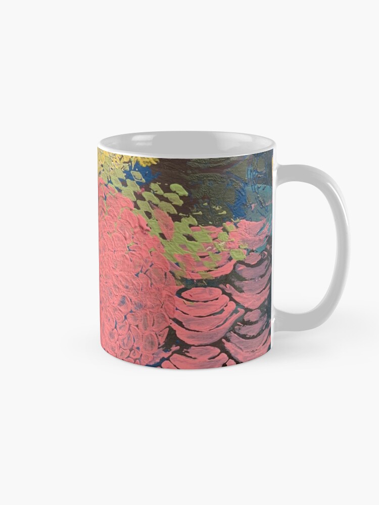 Alternate view of Coral Snowball Coffee Mug