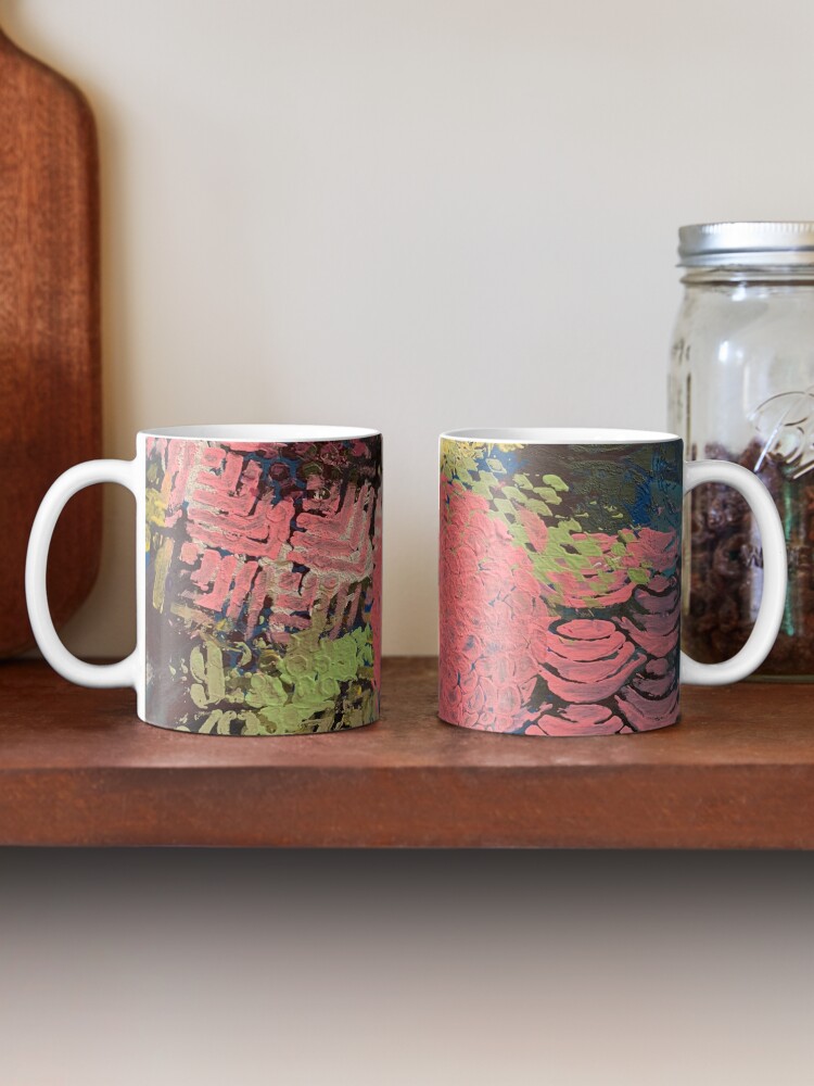 Alternate view of Coral Snowball Coffee Mug