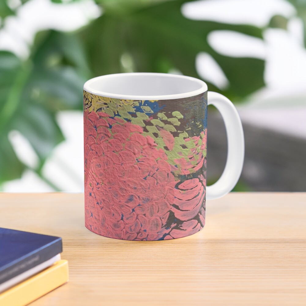 Coral Snowball Coffee Mug