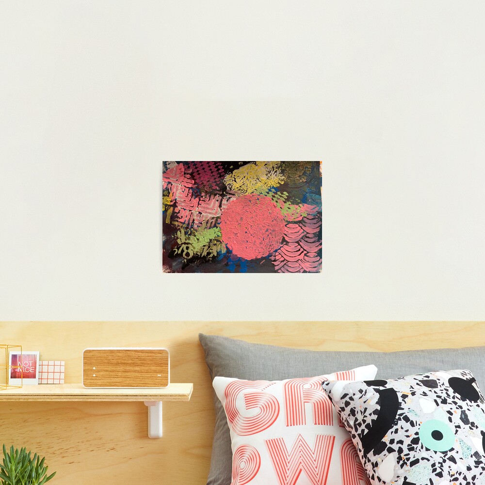 Coral Snowball Photographic Print